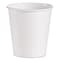 Dart Single-Sided Poly Paper Hot Cups, 10 oz, White, PK1000 510W - alternate 1
